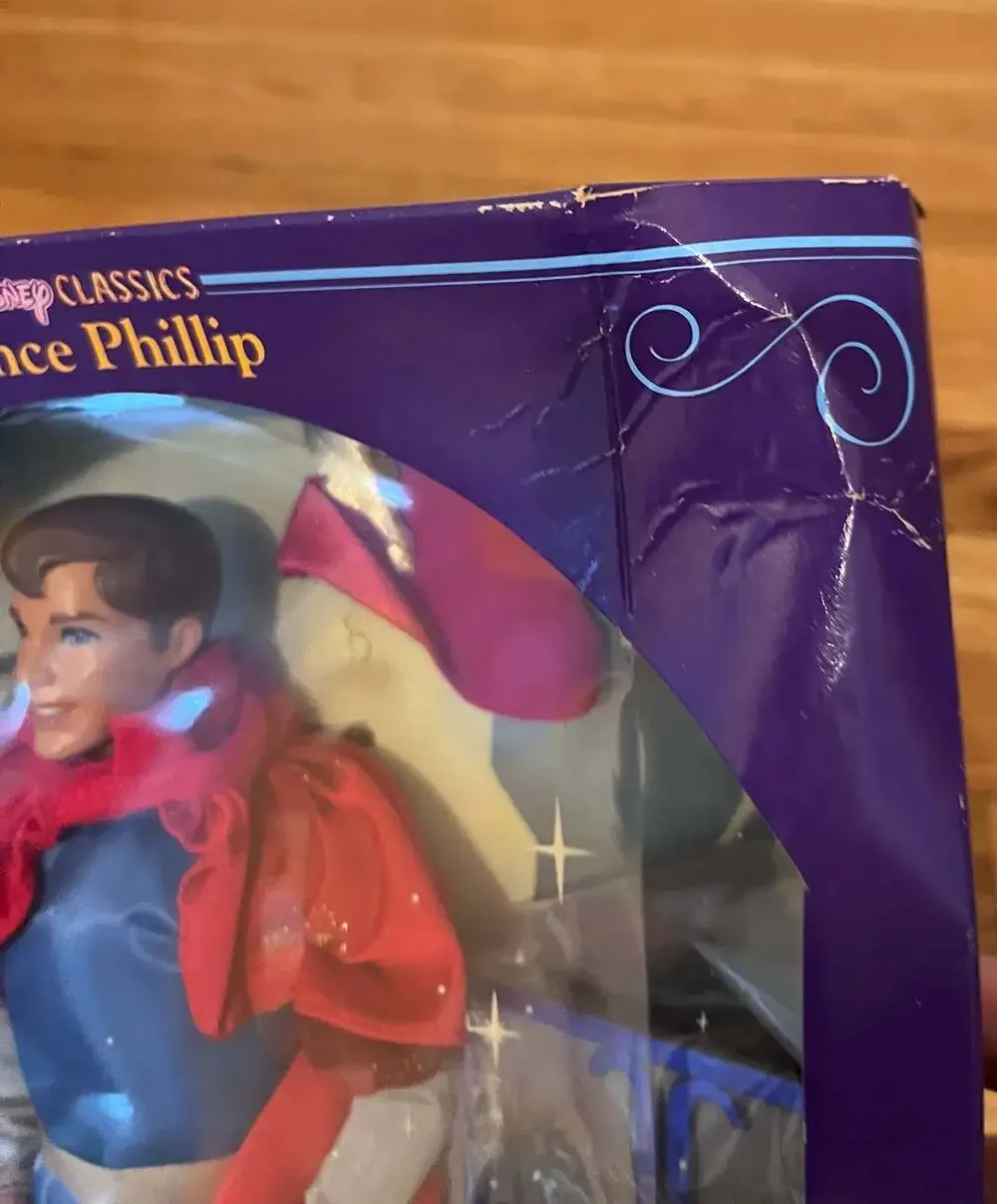 1991 Mattel Disney Classics Sleeping Beauty Prince Phillip 12 inch Doll #4597